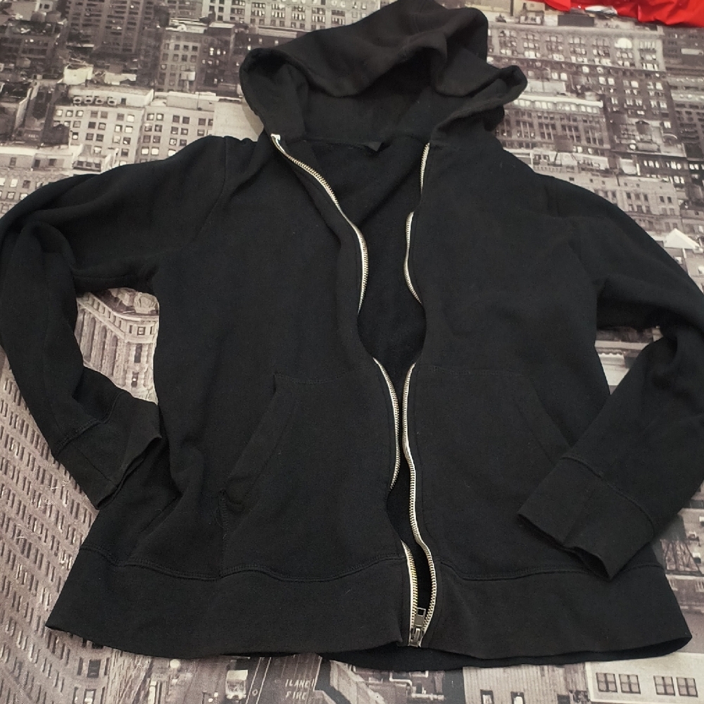 Zine Clothing Black Hoodie Sweater